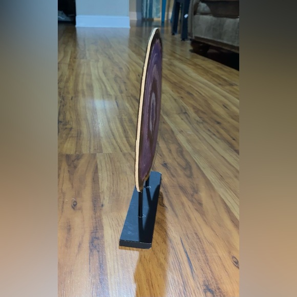 Amethyst Wooden Table Decor By Greenbrier International, Inc. - Picture 9 of 11